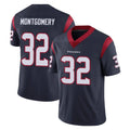 H.Texans #32 David Montgomery Player Navy Limited Vapor Untouchable Home Game Odoa Stitched Jerseys