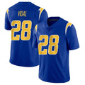 LA.Chargers #28 Kimani Vidal Player Royal Limited Vapor Home Game Odoa Stitched Jerseys