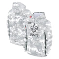 NO.Saints ## Saints Blank Player Arctic Camo Salute to Service Pullover Hoodies Limited Game Odoa Stitched Jerseys