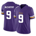 M.Vikings #9 J.J. McCarthy Player Purple Limited Vapor F.U.S.E. Home Game Odoa Stitched Jerseys