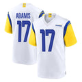 LA.Rams #17 Davante Adams Player White Home Game Odoa Stitched Jerseys