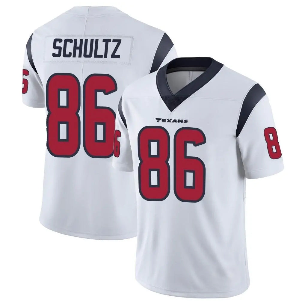 H.Texans #86 Dalton Schultz Player White Limited Vapor Untouchable Home Game Odoa Stitched Jerseys