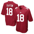 NY.Giants #18 Darius Slayton Player Red Home Game Odoa Stitched Jerseys