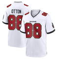 TB.Buccaneers #88 Cade Otton Player White Home Game Odoa Stitched Jerseys
