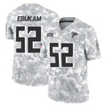 A.Falcons #52 Samson Ebukam Player Camo Salute to Service Limited Odoa Stitched Jerseys