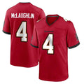 TB.Buccaneers #4 Chase McLaughlin Player Red Home Game Odoa Stitched Jerseys