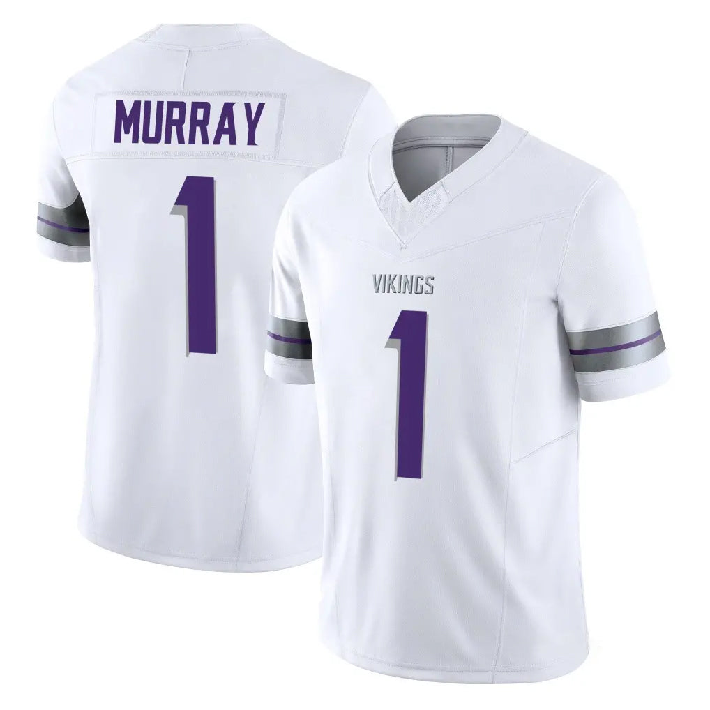 M.Vikings #1 Kyler Murray Player White Limited Alternate Vapor F.U.S.E. Home Game Odoa Stitched Jerseys