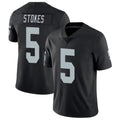 LV.Raiders #5 Eric Stokes Player Black Limited Vapor Untouchable Home Game Odoa Stitched Jerseys