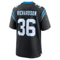 Odoa C.Panthers #36 Demani Richardson Black Team Game Jersey