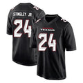 H.Texans #24 Derek Stingley Jr. Player Carbon Black Fashion Home Game Odoa Stitched Jerseys