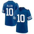 IN.Colts #10 Keenan Allen Player Royal Limited Home Game Odoa Stitched Jerseys