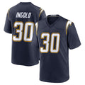 LA.Chargers #30 Alec Ingold Player Navy Alternate Home Game Odoa Stitched Jerseys