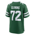 Odoa NY.Jets #72 Micheal Clemons Legacy Green Team Game Jersey