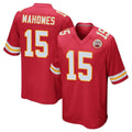 KC.Chiefs #15 Patrick Mahomes Player Red Home Game Odoa Stitched Jerseys