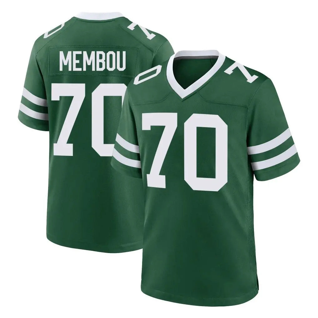 NY.Jets #70 Armand Membou Player Green Legacy Home Game Odoa Stitched Jerseys