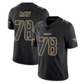 NO.Saints #78 Erik McCoy Player Black Impact Limited Home Game Odoa Stitched Jerseys