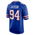 Odoa B.Bills #94 Landon Jackson Royal Team Game Jersey