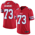 B.Bills #73 Dion Dawkins Player Red Vapor Untouchable Limited Odoa Stitched Jerseys