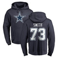 D.Cowboys #73 Tyler Smith Player Navy Pullover Hoodies Limited Odoa Stitched Jerseys