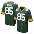 GB.Packers #85 Tucker Kraft Player Green Home Game Odoa Stitched Jerseys