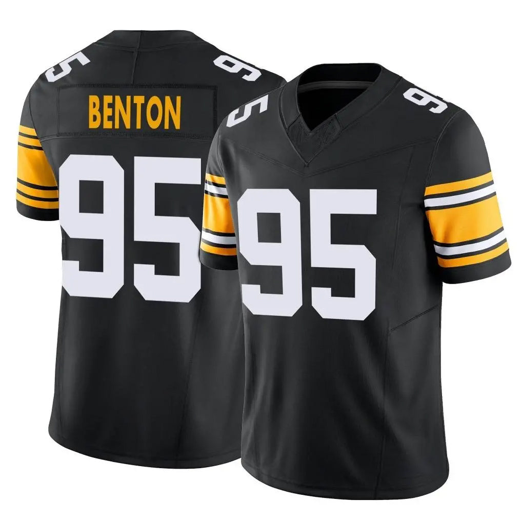 P.Steelers #95 Keeanu Benton Player Black Limited Alternate Vapor F.U.S.E. Home Game Odoa Stitched Jerseys