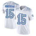 B.Bills #15 Greg Rousseau Player White Rivalries Collection Limited Game Odoa Stitched Jerseys