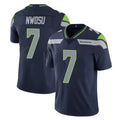 S.Seahawks #7 Uchenna Nwosu Player Navy Limited Vapor Untouchable Home Game Odoa Stitched Jerseys