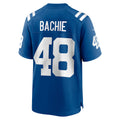 Odoa IN.Colts #48 Joe Bachie Royal Team Game Jersey