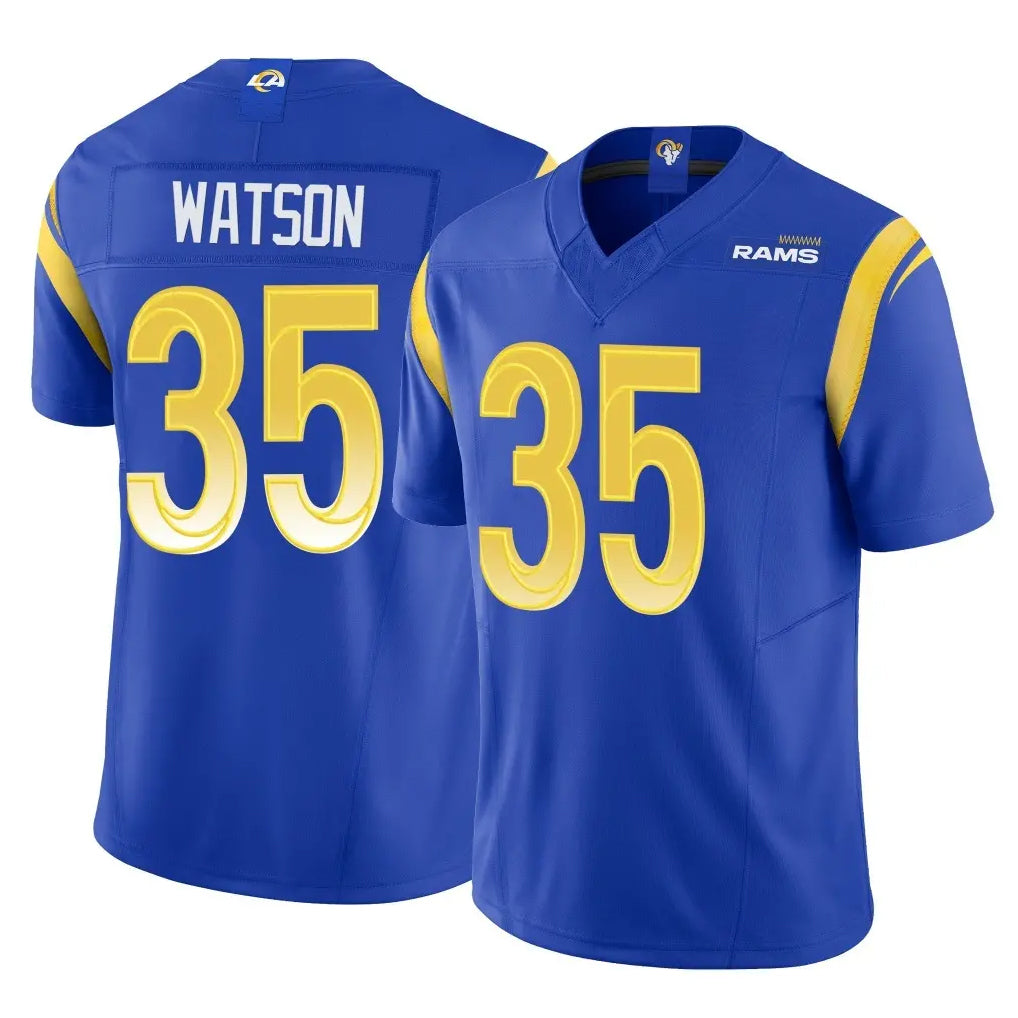LA.Rams #35 Jaylen Watson Player Royal Limited Vapor F.U.S.E. Home Game Odoa Stitched Jerseys