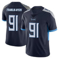 T.Titans #91 John Franklin-Myers Player Navy Limited Vapor Untouchable Home Game Odoa Stitched Jerseys