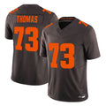 C.Browns #73 Joe Thomas Player Brown Limited Vapor F.U.S.E. Alternate Game Odoa Stitched Jerseys