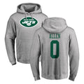 NY.Jets #0 Braelon Allen Player Gray LOGO Pullover Hoodies Limited Game Odoa Stitched Jerseys