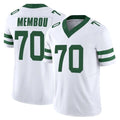 NY.Jets #70 Armand Membou Player White Legacy Limited Vapor F.U.S.E. Home Game Odoa Stitched Jerseys