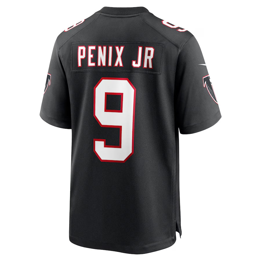 A.Falcons #9 Michael Penix Jr. Player Black Alternate  Game Odoa Stitched Jerseys