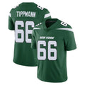 NY.Jets #66 Joe Tippmann Player Green Limited Vapor Home Game Odoa Stitched Jerseys