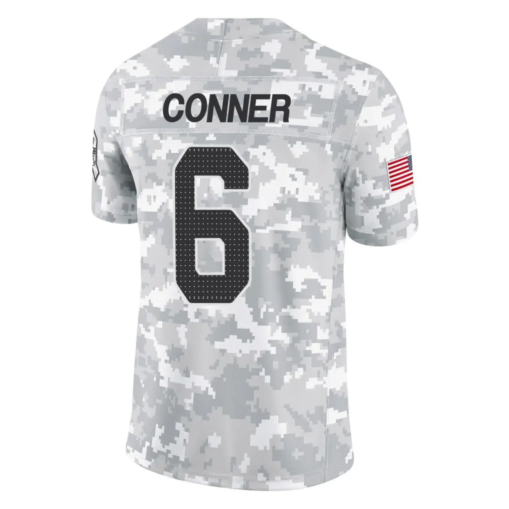 A.Cardinals #6 James Conner Player Camo Salute to Service Limited Home Odoa Stitched Jerseys