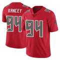 TB.Buccaneers #94 Calijah Kancey Player Red Limited Color Rush Home Game Odoa Stitched Jerseys