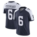 D.Cowboys #6 Donovan Ezeiruaku Player Navy-White Limited Alternate Vapor Untouchable Home Game Odoa Stitched Jerseys