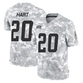 LA.Chargers #20 Cam Hart Player Arctic Camo Salute To Service Limited Game Odoa Stitched Jerseys