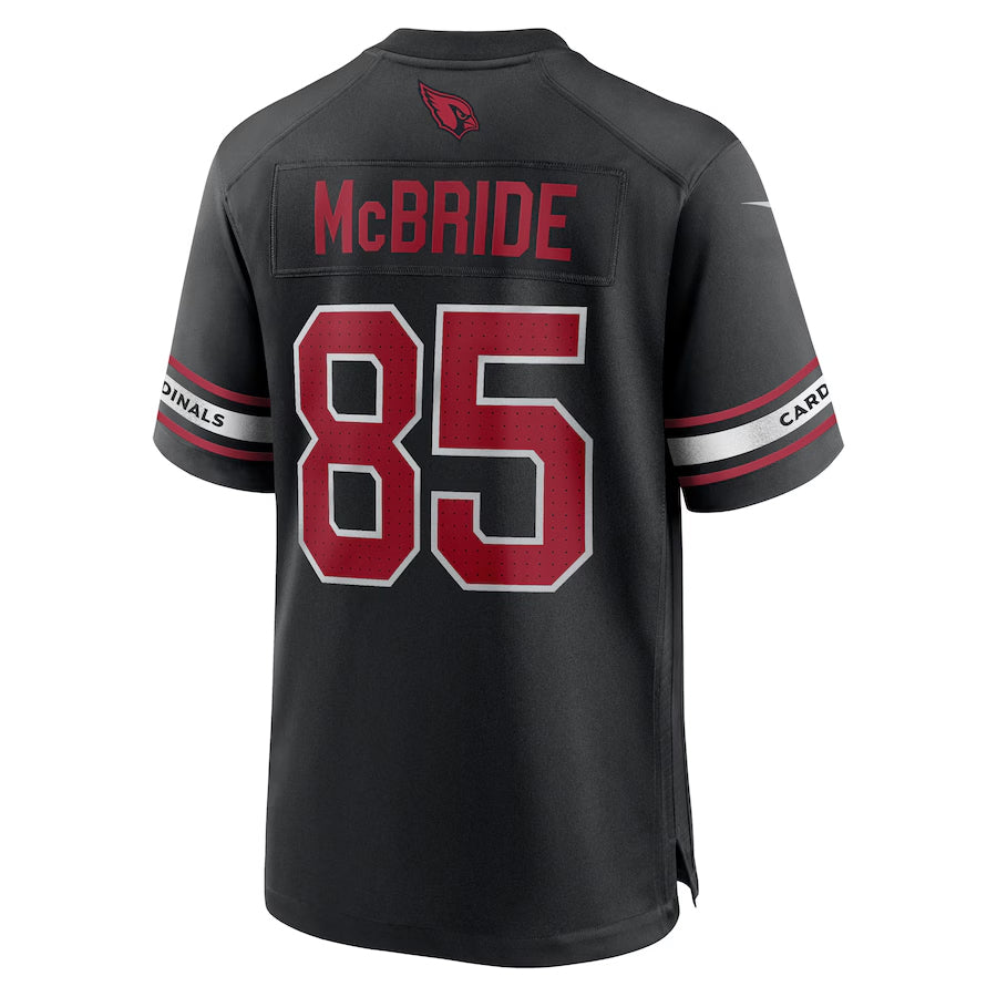 A.Cardinals #85 Trey McBride Player Black Alternate Game Odoa Stitched Jerseys