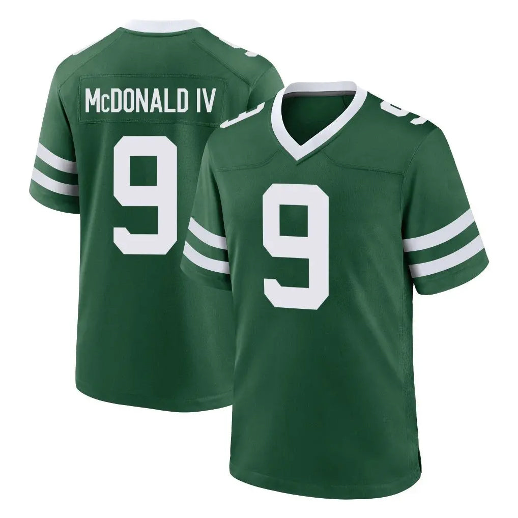 NY.Jets #9 Will McDonald IV Player Green Legacy Home Game Odoa Stitched Jerseys