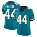 J.Jaguars #44 Travon Walker Player Teal Prowler Throwback Vapor F.U.S.E. Limited Home Game Odoa Stitched Jerseys