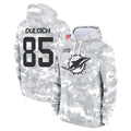 M.Dolphins #85 Greg Dulcich Player Arctic Camo Salute to Service Hoodies Limited Game Odoa Stitched Jerseys