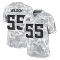 M.Vikings #55 Eric Wilson Player Arctic Camo Salute To Service Limited Game Odoa Stitched Jerseys