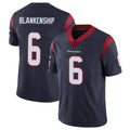 H.Texans #6 Reed Blankenship Player Navy Limited Vapor Untouchable Home Game Odoa Stitched Jerseys