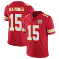 KC.Chiefs #15 Patrick Mahomes Player Red Limited Vapor Untouchable Home Game Odoa Stitched Jerseys