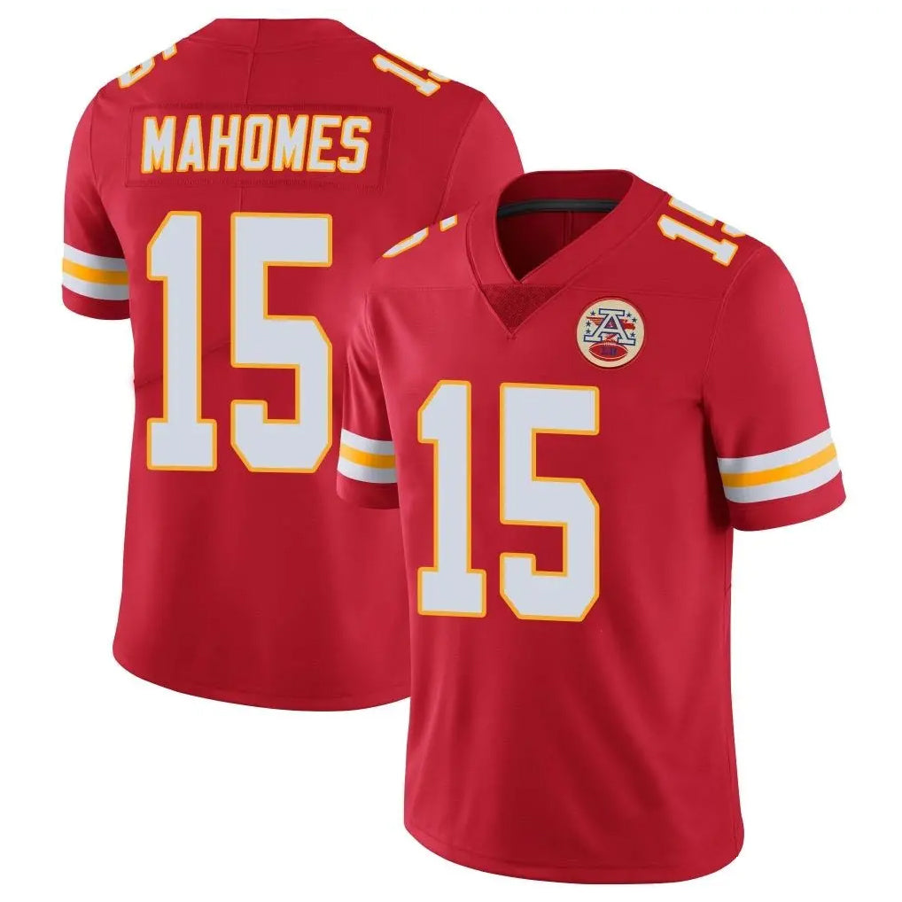 KC.Chiefs #15 Patrick Mahomes Player Red Limited Vapor Untouchable Home Game Odoa Stitched Jerseys