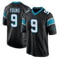 C.Panthers #9 Bryce Young Player Black Game Odoa Stitched Jerseys