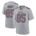 NE.Patriots #85 Hunter Henry Player Gray Fashion Limited Home Game Odoa Stitched Jerseys