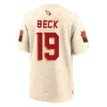 A.Cardinals #19 Carson Beck Player Cream Rivalries Collection Game Odoa Stitched Jerseys